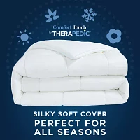 Comfort Touch by Therapedic™ Cooling Midweight Comforter