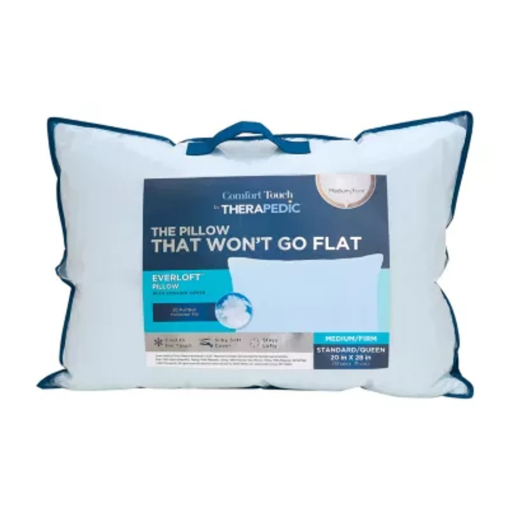 Comfort Touch by Therapedic™ Everloft Cooling Down Alternative Medium/Firm Pillow