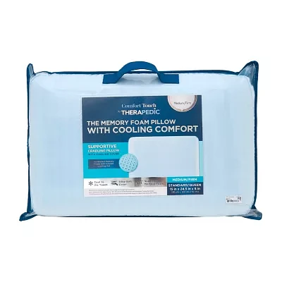 Comfort Touch by Therapedic™ Memory Foam Cooling Medium/Firm Pillow