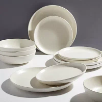 Fieldcrest Legacy Steam 12-pc. Stoneware Dinnerware Set