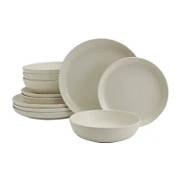 Fieldcrest Legacy Steam 12-pc. Stoneware Dinnerware Set