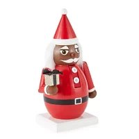 North Pole Trading Co. 7in Santa African American Christmas Nutcracker