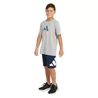 adidas Toddler Boys Crew Neck Short Sleeve Graphic T-Shirt