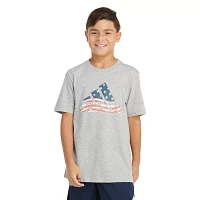 adidas Toddler Boys Crew Neck Short Sleeve Graphic T-Shirt