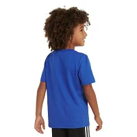 adidas Toddler Boys Crew Neck Short Sleeve Graphic T-Shirt