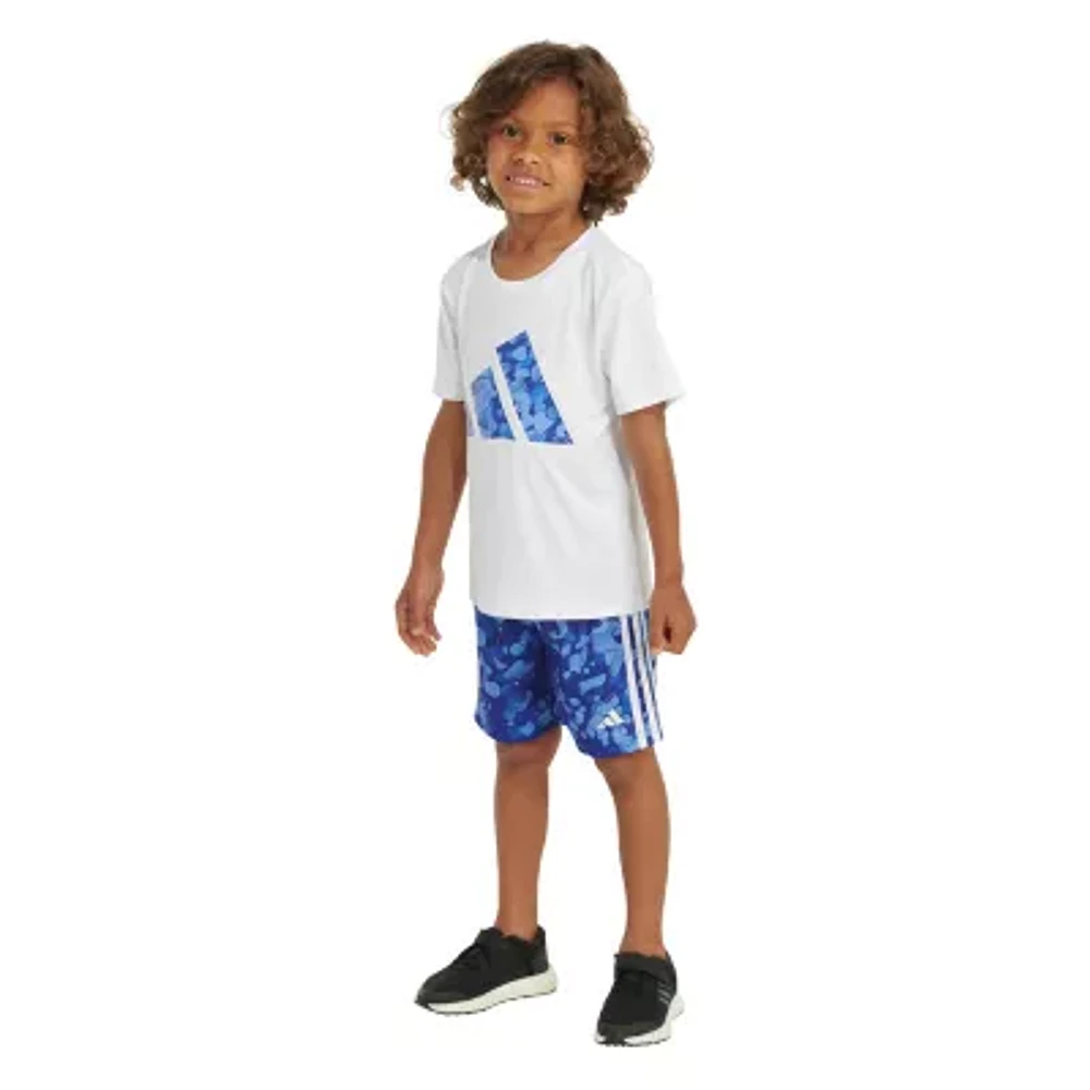 adidas Toddler Boys 2-pc. Short Set