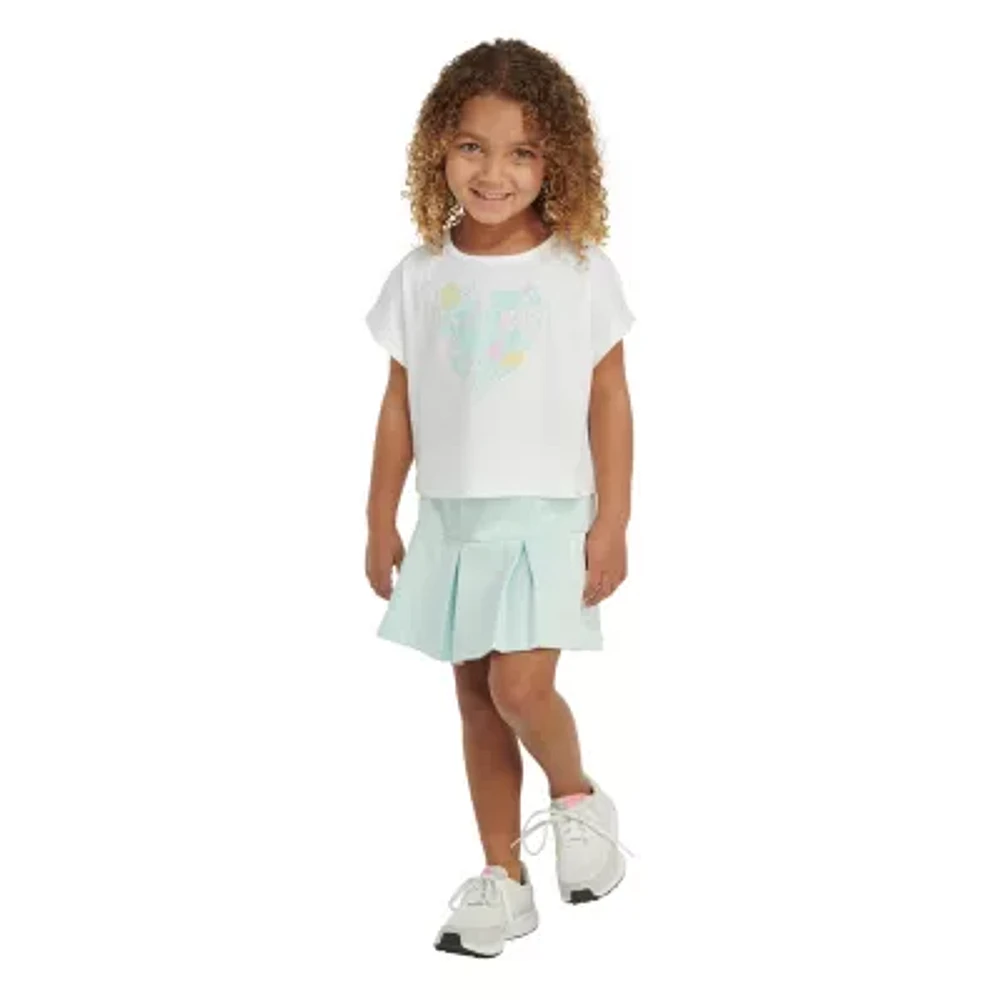 adidas Toddler Girls 2-pc. Skort Set