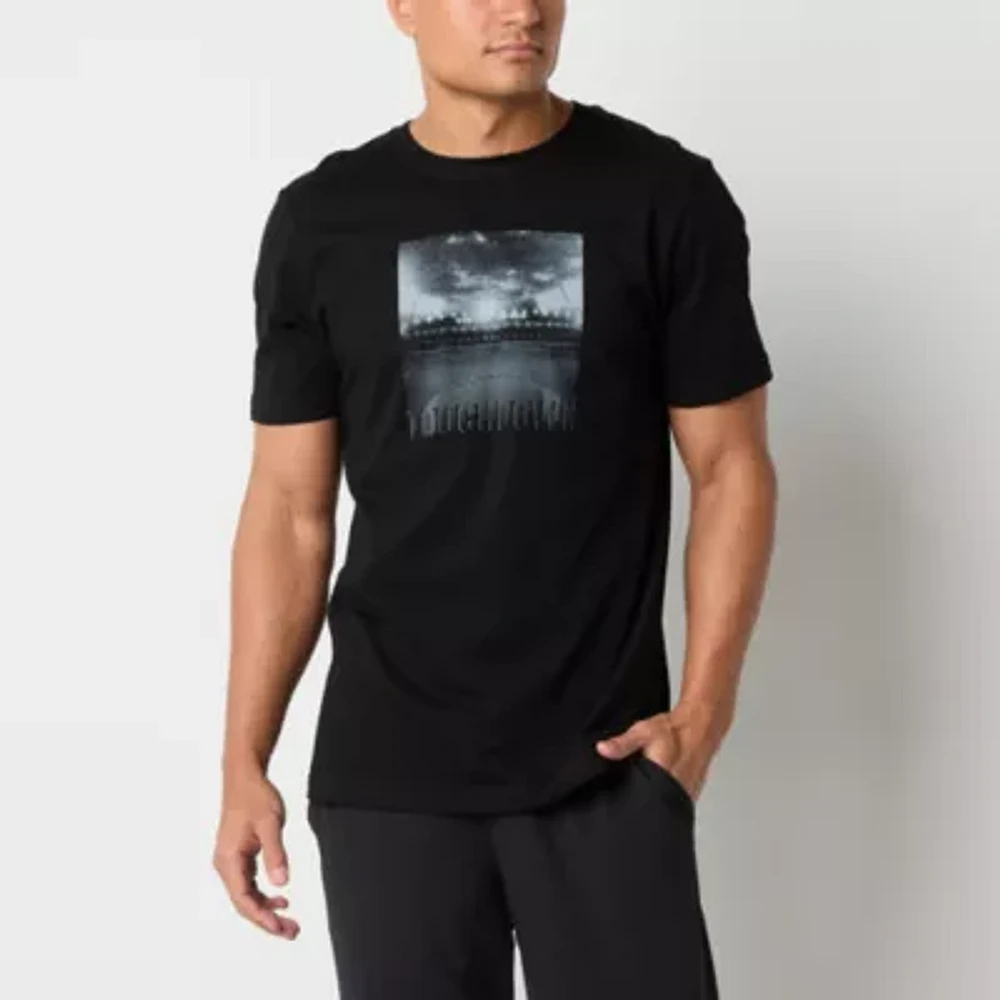 Xersion Mens Crew Neck Short Sleeve Graphic T-Shirt