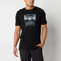 Xersion Mens Crew Neck Short Sleeve Graphic T-Shirt