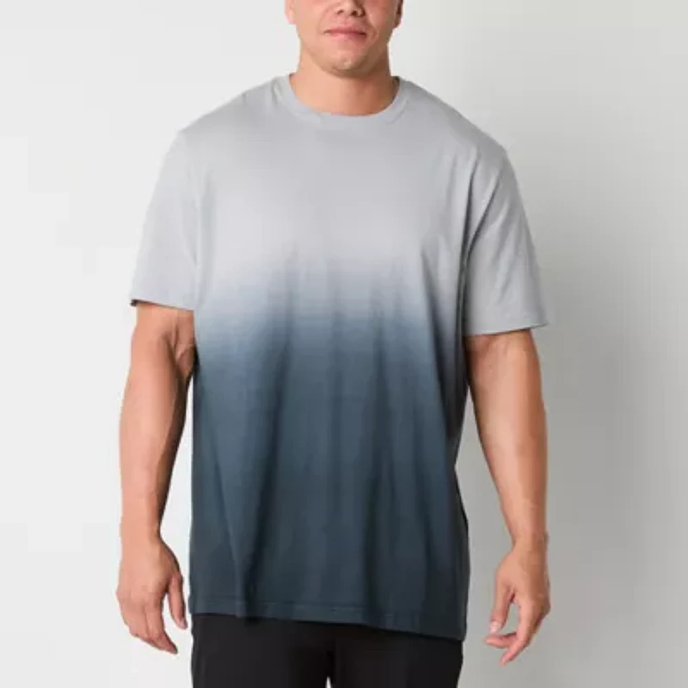 Xersion Mens Crew Neck Short Sleeve T-Shirt Big and Tall