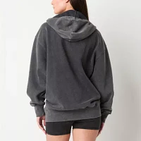 Arizona Juniors Womens Long Sleeve Zipper Hoodie