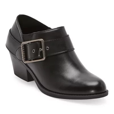 Frye and Co. Womens Berlyn Stacked Heel Booties