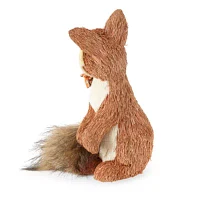 Linden Street 11.75" Sisal Fox Harvest Tabletop Decor