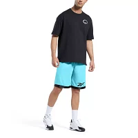 Reebok 11 Inch Mens Mid Rise Basketball Short