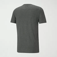 PUMA Big and Tall Mens Crew Neck Short Sleeve T-Shirt