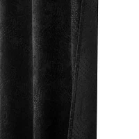 Regal Home Talia Embossed Grommet Top Energy Saving Blackout Set of 2 Curtain Panel
