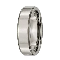 Mens 6Mm Titanium Wedding Band