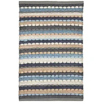 Feizy Rugs® Striped Chindi Rectangular Rug
