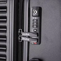 InUSA Ally Hardside 3-pc Luggage Set