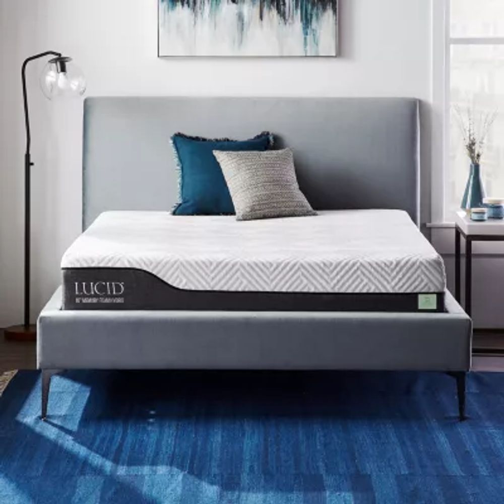 Dream Collection™ by LUCID® 10 Inch Gel and Aloe Hybrid Mattress a Box