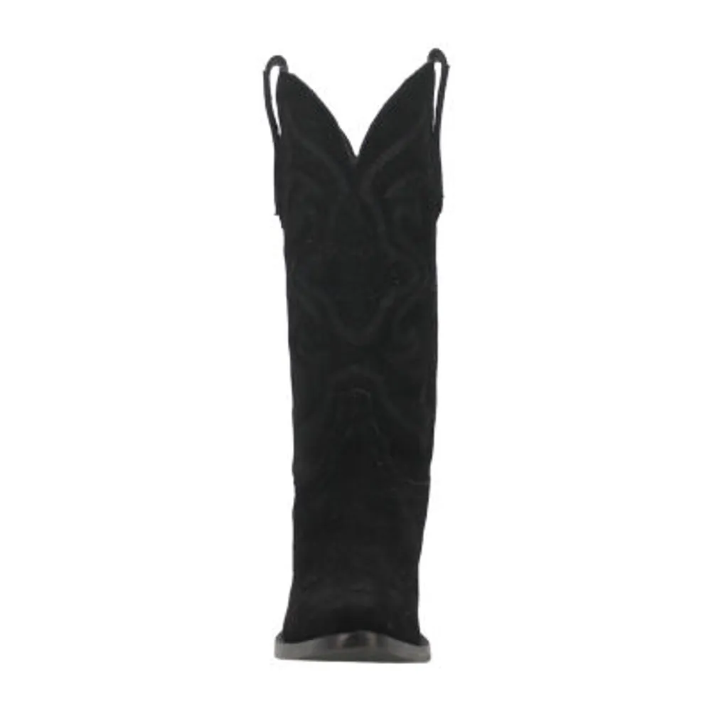 Dingo Womens Out West Stacked Heel Cowboy Boots