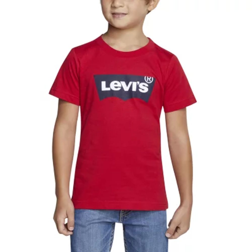 Levi's Little Boys Crew Neck Short Sleeve Graphic T-Shirt