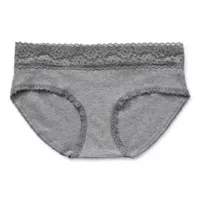 Arizona Body Organic Cotton with Lace Hipster Panty