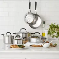 KitchenAid 10-pc. Stainless Steel Cookware Set