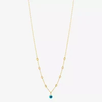 Womens 14K Gold Pendant Necklace