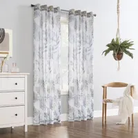 Alba Sheer Grommet Top Single Curtain Panel