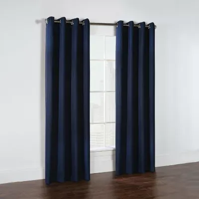 Cambridge Energy Saving Blackout Grommet Top Single Curtain Panel