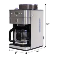 Kenmore Elite Grind and Brew Coffee Maker w/ Burr Grinder 12 Cup