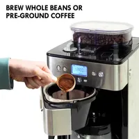 Kenmore Elite Grind and Brew Coffee Maker w/ Burr Grinder 12 Cup