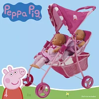 Peppa Pig Doll Twin Stroller