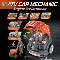 The Bubble Factory ATV Car Mechanic Engine Workshop