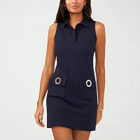 MSK Womens Sleeveless Shift Dress Petite