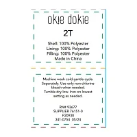 Okie Dokie Baby & Toddler Boys Hooded Heavyweight Puffer Jacket