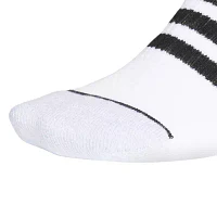 adidas Core 3 Stripe 3 Pair No Show Socks Mens