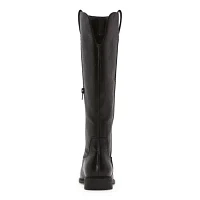 Frye and Co. Womens Giovanna Stacked Heel Riding Boots