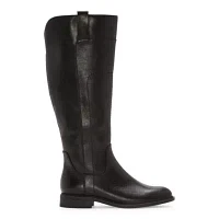 Frye and Co. Womens Giovanna Stacked Heel Riding Boots