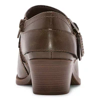 Frye and Co. Womens Berlyn Stacked Heel Booties