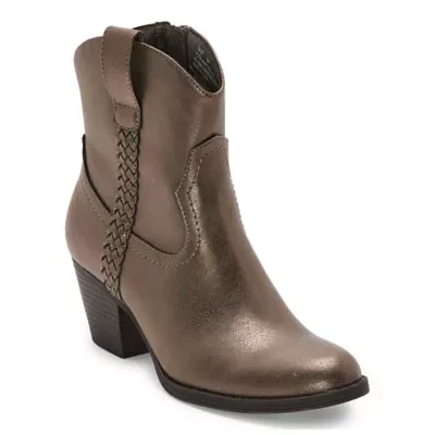 Frye and Co. Womens Daxx Stacked Heel Cowboy Boots