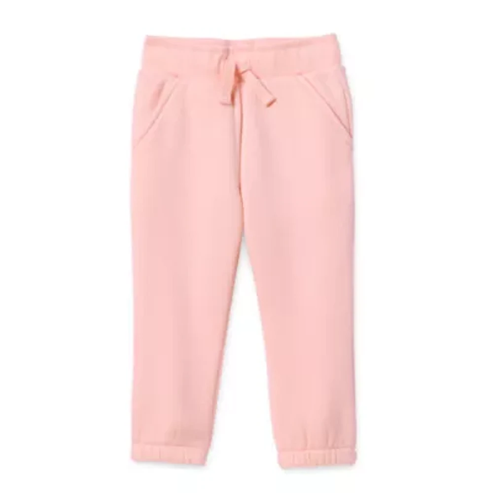 Okie Dokie Baby Girls Tapered Pull-On Pants