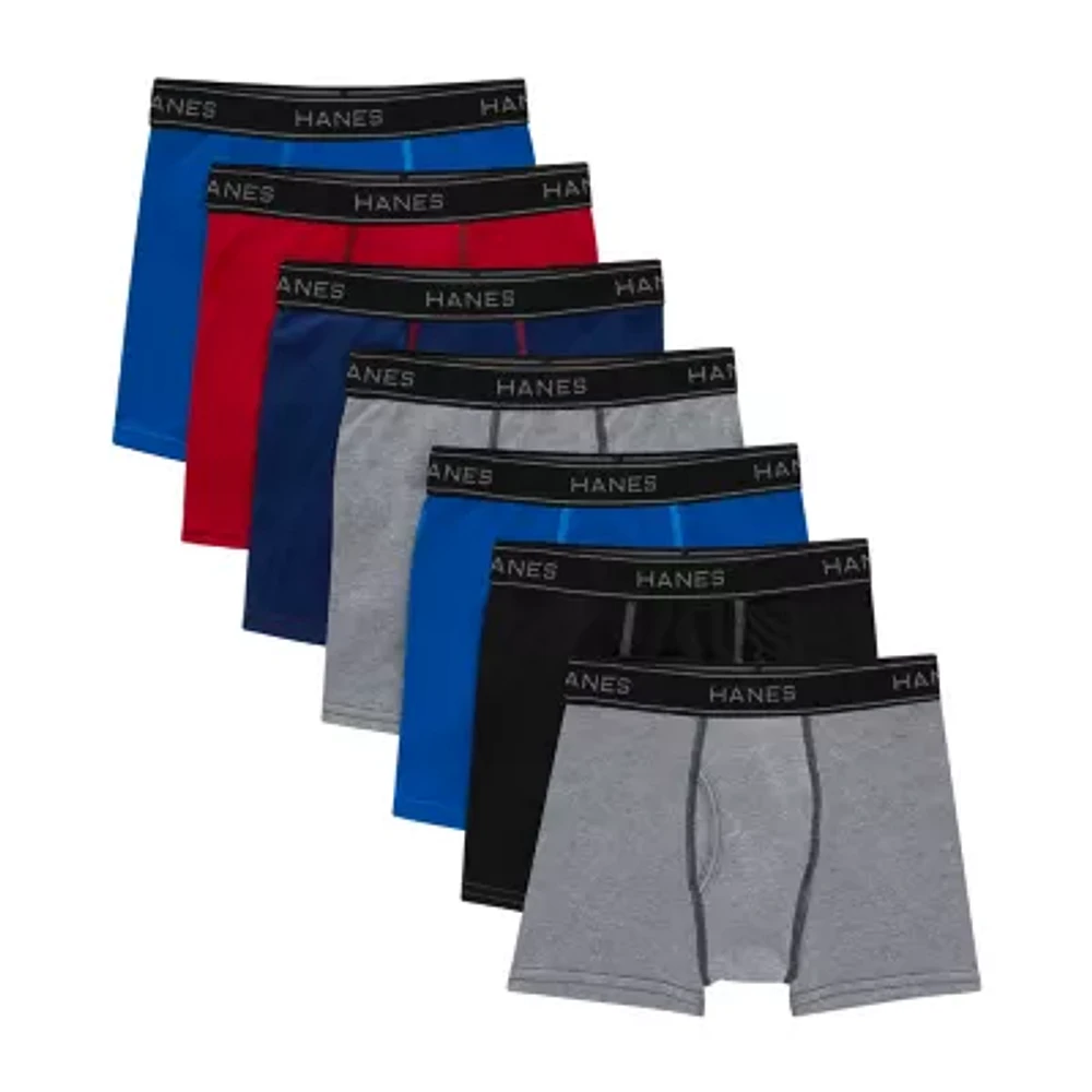 Hanes Little & Big Boys 5+2 Bonus Pack Boxer Briefs