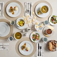 Tabletops Unlimited® Soleil Round Rim Porcelain 16-pc. Dinnerware Set