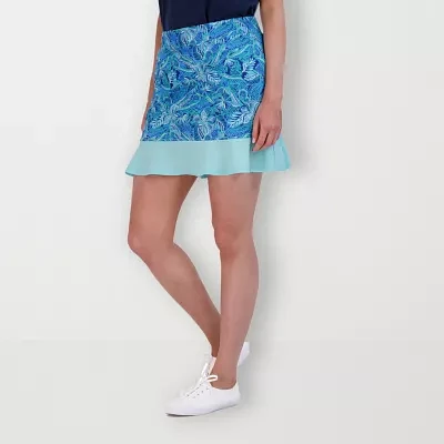 Stella Parker Womens Mid Rise Skort