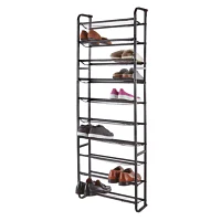 Home Expressions Over The Door 10-Shelf Metal Shoe Rack