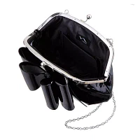 N By Nina Bow Kiss Lock Clutch