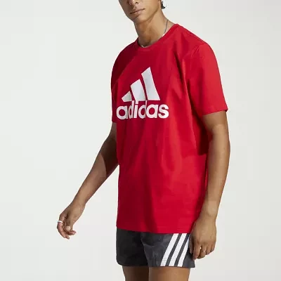 adidas Mens Crew Neck Short Sleeve T-Shirt