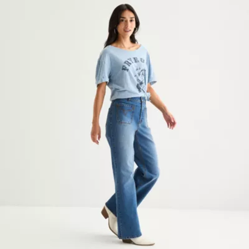 Frye and Co. Womens Straight Leg Jean